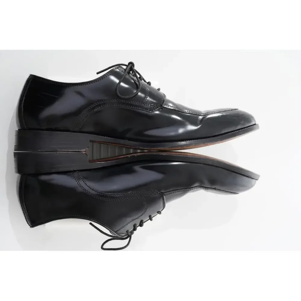 Johnston Murphy Bradford Apron Toe Oxfords Shoes Lace Up Mens Sz 10.5 D